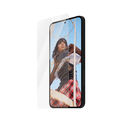 Защитно фолио за екран PanzerGlass Safe. Ultra-Wide Fit EasyAligner за Samsung Galaxy S25 S931 / S24 S921, Закалено стъкло, Пълно залепване.
