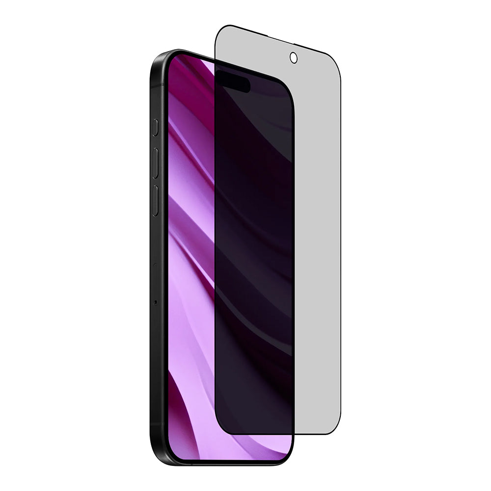 Протектор за екран Privacy Anank 2X Reinforced за Apple iPhone 16, закалено стъкло, пълно залепване, 2.5D