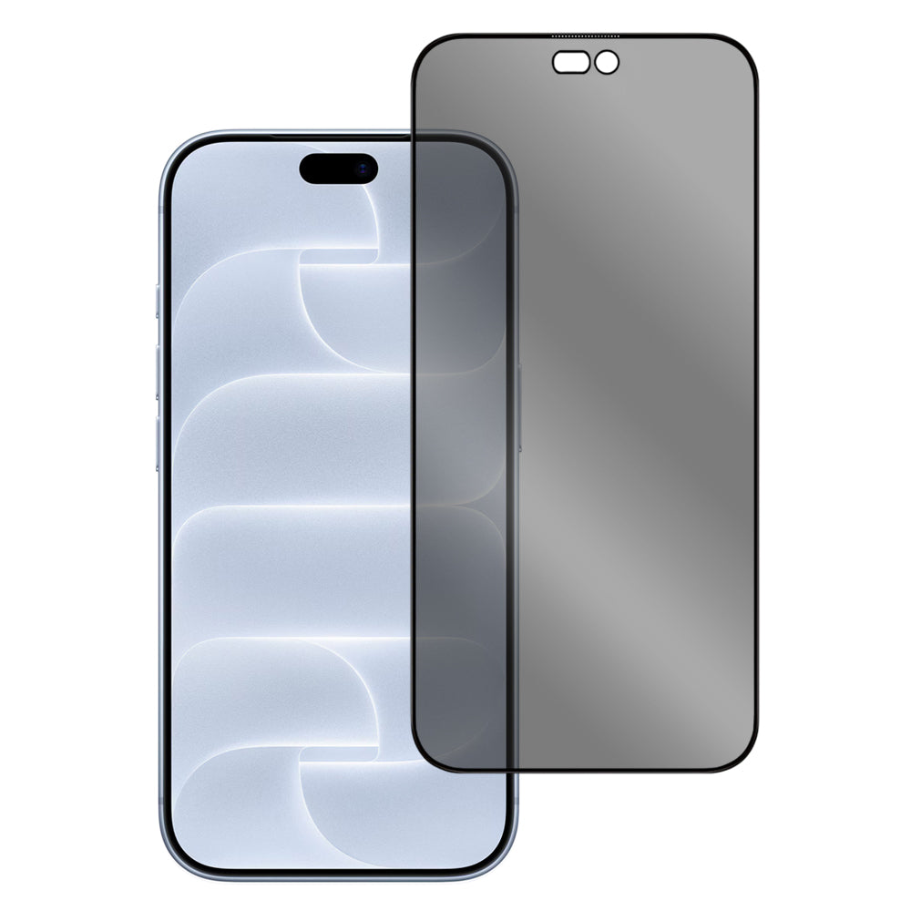 Протектор за екран Privacy Blueo Anti-Peep Applicator Pro за Apple iPhone 18 Pro, закалено стъкло, Full Glue
