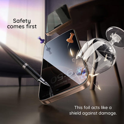 Защитно фолио Privacy Guess за Apple iPhone 16 Pro Max, закалено стъкло, Full Glue, 2.5D, GUTGP16XBOKGCIP