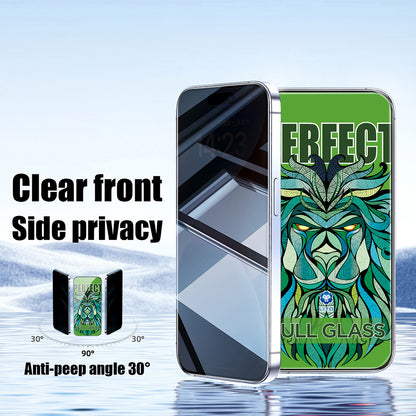 Защитно фолио Privacy Lito D+ Max Strong за Apple iPhone 17 Air, закалено стъкло, Full Glue