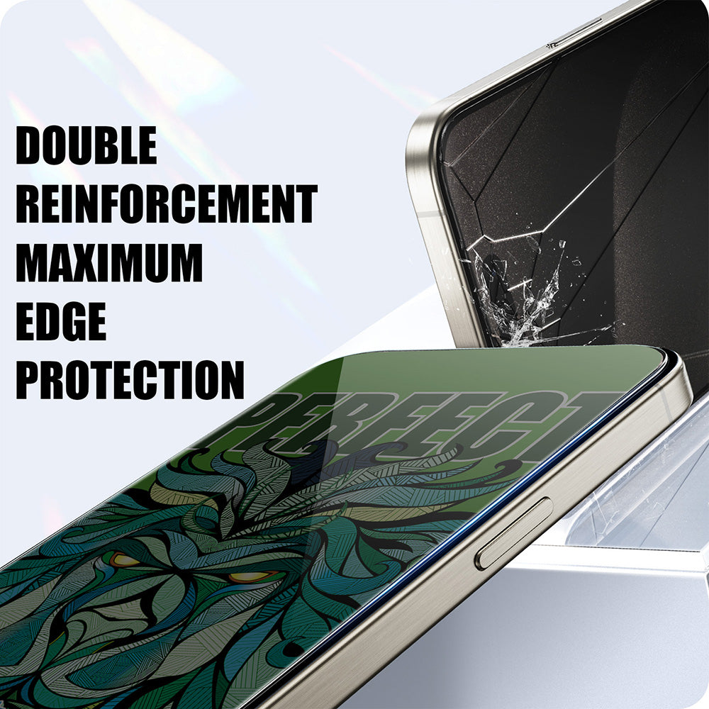 Защитно фолио Privacy Lito D+ Max Strong за Apple iPhone 17 Pro Max, закалено стъкло, Full Glue