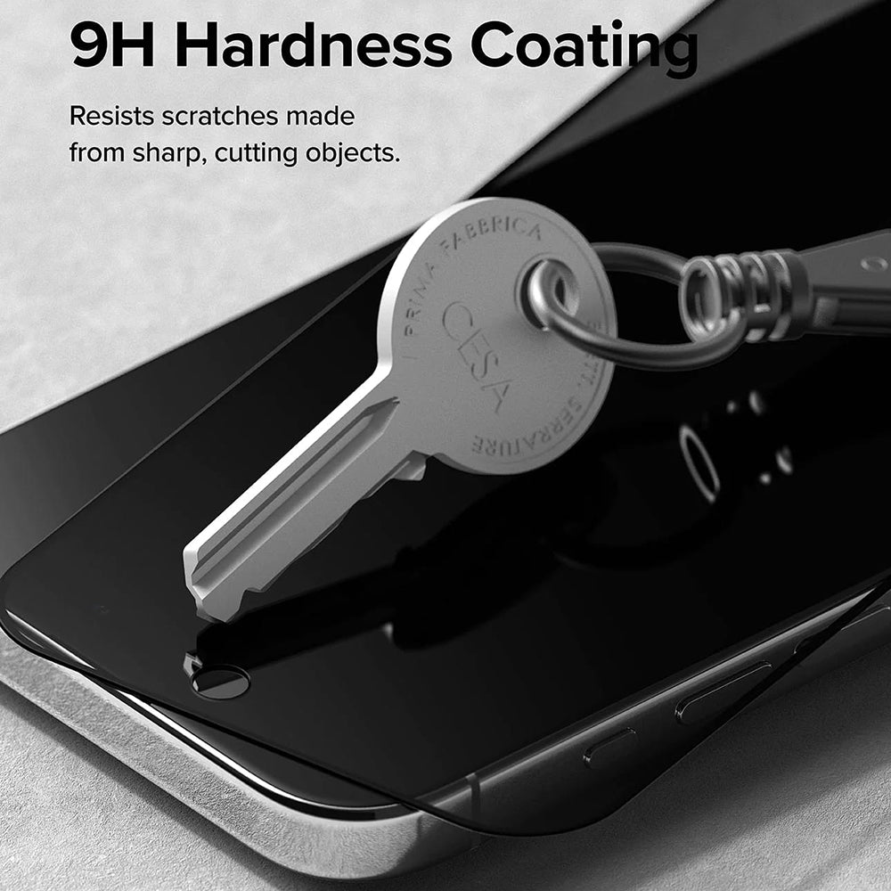 Защитно фолио Privacy Ringke за Apple iPhone 15 Pro, закалено стъкло, Full Glue