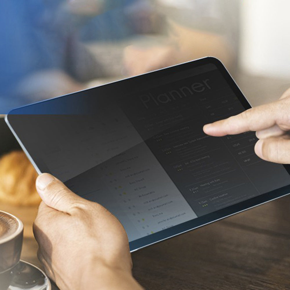 Протектор за екран Privacy Techsuit ArmorGlass CrystalHD за Samsung Galaxy Tab S10+ / Tab S9 FE+, закалено стъкло, пълно залепване, комплект от 2 броя