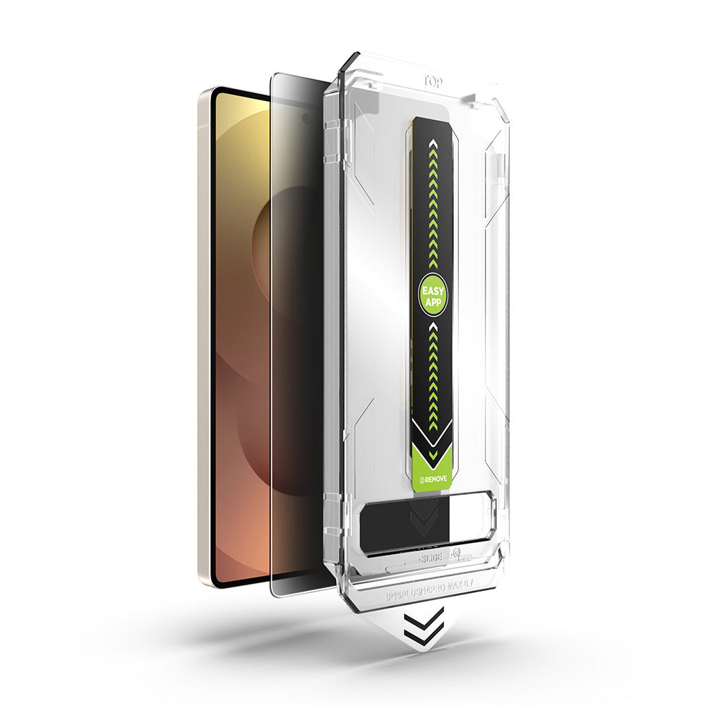 Фолио за защита на екрана Privacy Techsuit TitanGlass CrystalHD за Samsung Galaxy S26 Ultra S948, Закалено стъкло, Пълно лепене