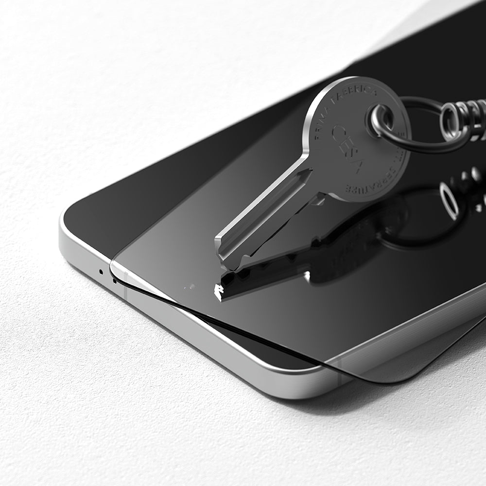 Защитно фолио за екран Ringke Easy Slide за Samsung Galaxy A57 5G, закалено стъкло, пълно залепване, комплект от 2 броя