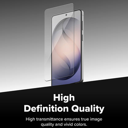 Защитно фолио Ringke Easy Slide за Samsung Galaxy S26 S942, закалено стъкло, пълно залепване, комплект от 2 броя