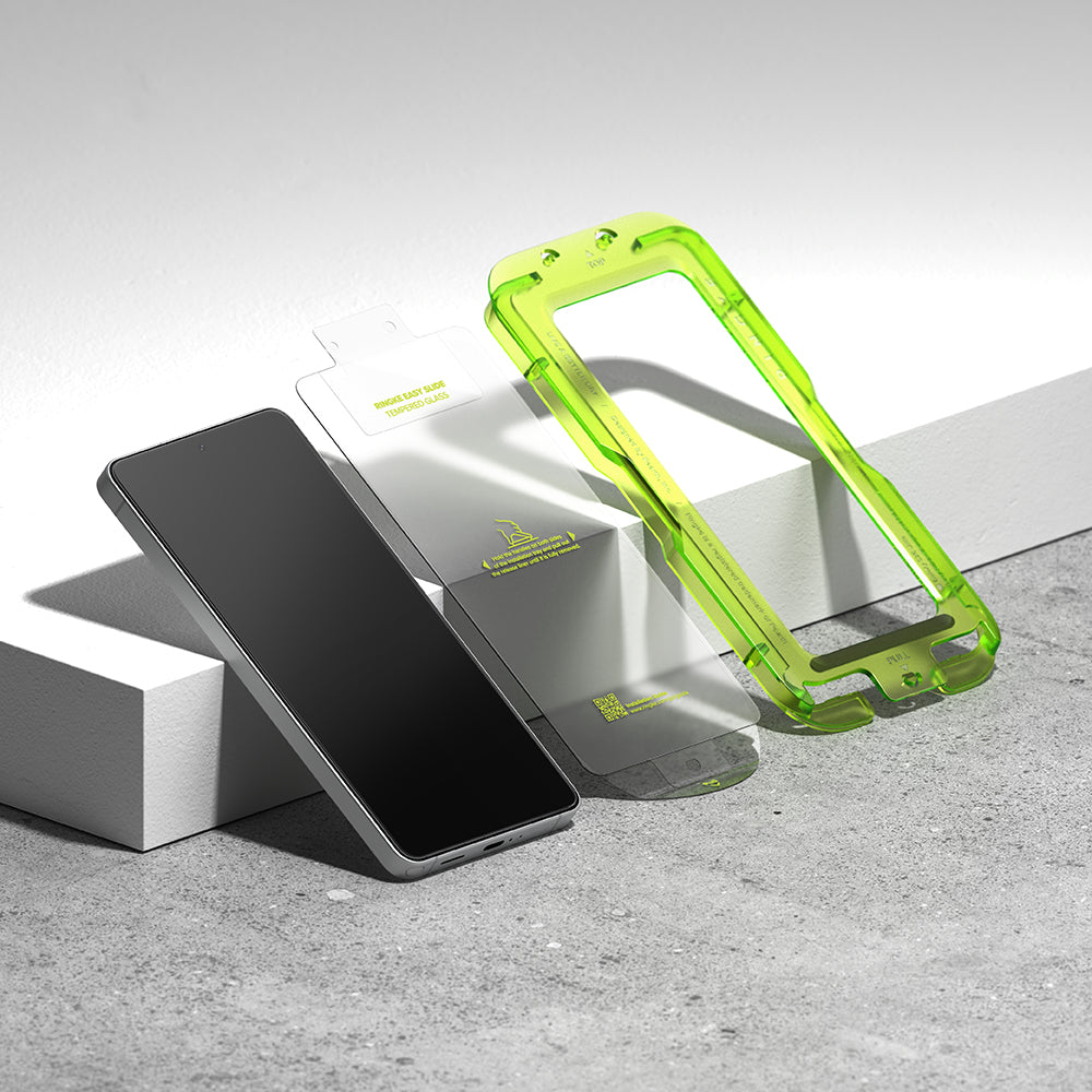 Защитно фолио Ringke Easy Slide за Samsung Galaxy S26 Ultra S948, закалено стъкло, пълно залепване, комплект от 2 броя