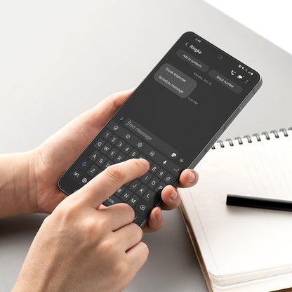 Защитно фолио Ringke Easy Slide за Samsung Galaxy S26 Ultra S948, закалено стъкло, пълно залепване, комплект от 2 броя