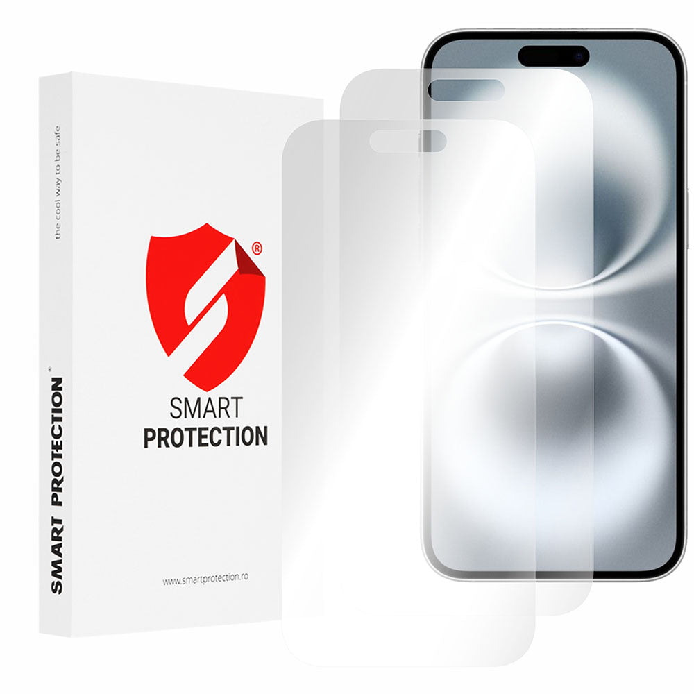 Протектор за екран Smart Protection Premium Classic за Apple iPhone 16 Plus, пластмаса, комплект от 2 броя