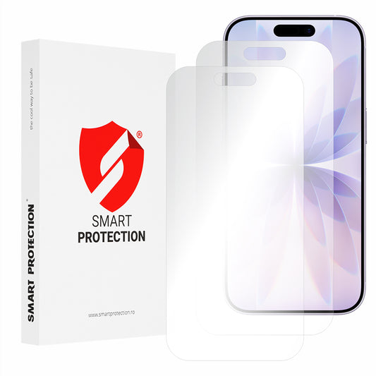 Фолио за защита на екрана Smart Protection Premium Classic за Apple iPhone 17, Пластмаса, Комплект 2 броя