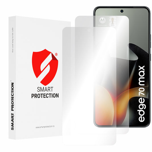 Протектор за екран Smart Protection Premium Classic за Motorola Edge 70 Max, пластмаса, комплект от 2 броя