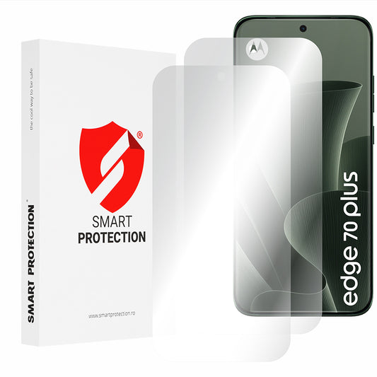 Защитно фолио за екран Smart Protection Premium Classic за Motorola Edge 70 Plus, пластмаса, комплект от 2 броя