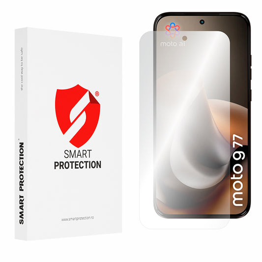 Фолио за защита на екрана Smart Protection Premium Classic за Motorola Moto G77, Пластмаса, Комплект 2 броя