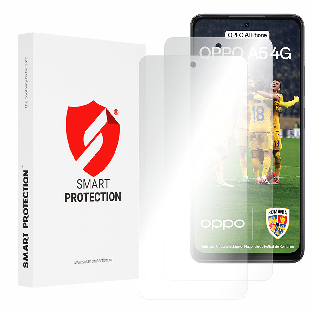 Протектор за екран Smart Protection Premium Classic за Oppo A5 4G, пластмасов, комплект от 2 броя