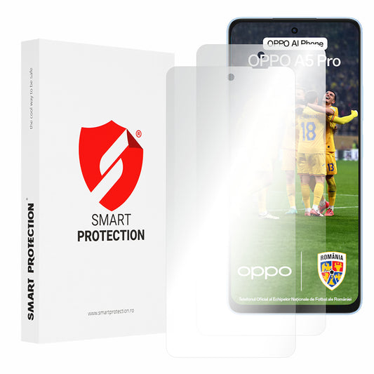 Протектор за екран Smart Protection Premium Classic за Oppo A5 Pro 4G / A5 Pro, пластмасов, комплект от 2 броя