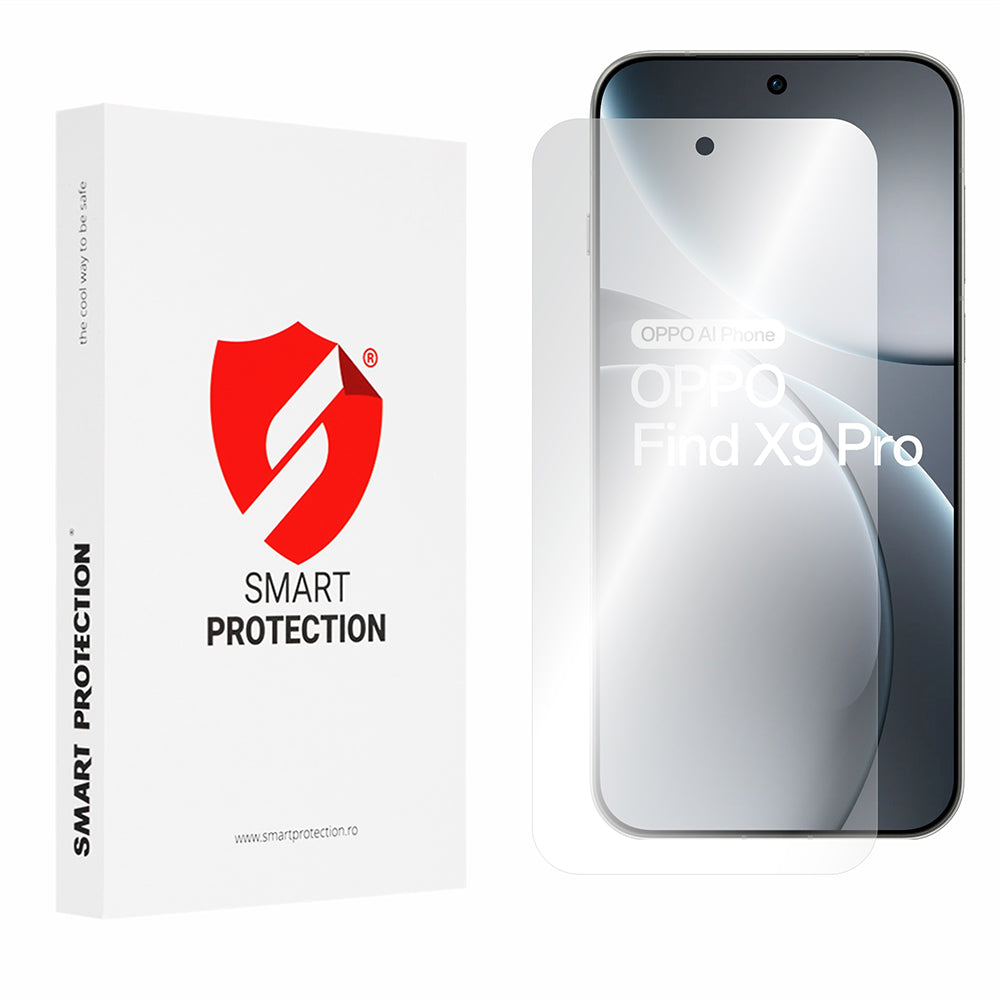 Защитно фолио Smart Protection Premium Classic за Oppo Find X9 Pro, Пластмаса, Комплект 2 броя