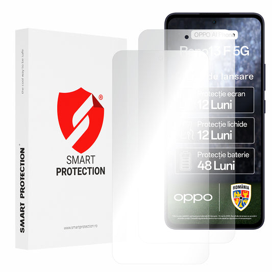 Протектор за екран Smart Protection Premium Classic за Oppo Reno13 FS 5G / Reno13 F 4G / Reno13 F, пластмасов, комплект от 2 броя