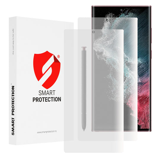 Протектор за екран Smart Protection Premium Classic за Samsung Galaxy S22 Ultra 5G S908, пластмасов, комплект от 2 броя
