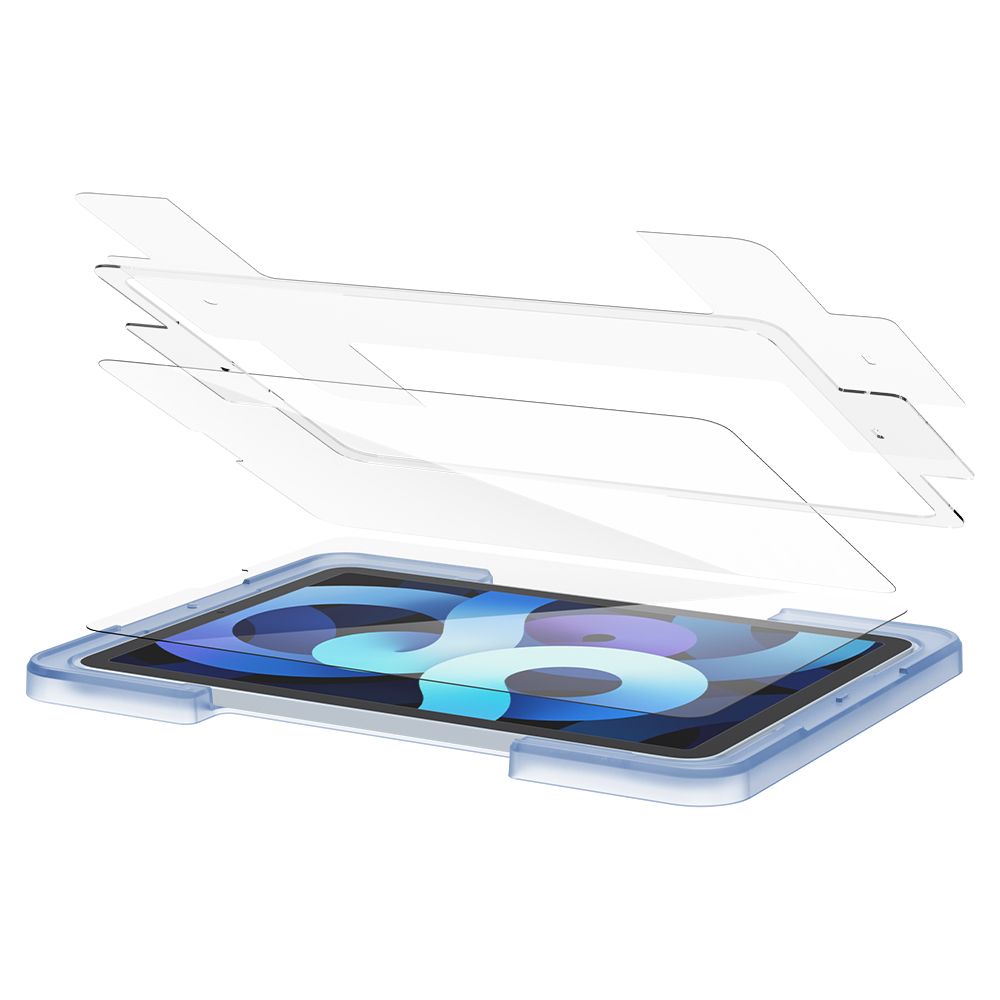 Защитно фолио за екран Spigen GlastR EZ FIT за Apple iPad Air (2022) / Pro 11 (2021) / Air (2020), закалено стъкло, Full Glue AGL02065
