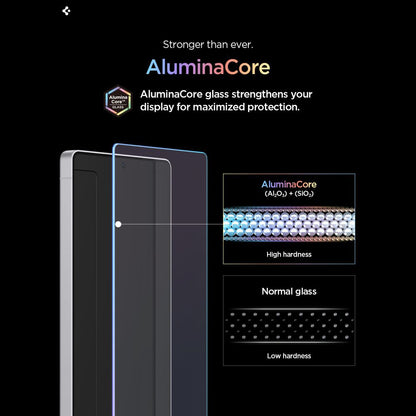 Защитно фолио за екран Spigen GlastR EZ FIT Pro HD Anti-Reflection за Samsung Galaxy S26 Ultra S948, закалено стъкло, пълно залепване, комплект от 2 броя