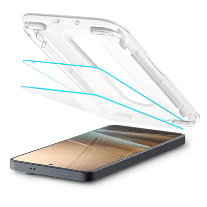 Spigen GlastR EZ FIT Pro HD (Anti-Reflection) Screen Protector for Samsung Galaxy S26 Plus S947, Tempered Glass, Full Glue, Set of 2 Pieces