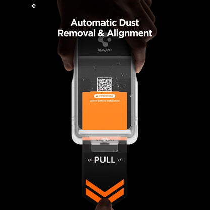 Фолио за защита на екрана Spigen GlastR EZ FIT Pro HD за Samsung Galaxy S26 Ultra S948, закалено стъкло, Full Glue AGL11074