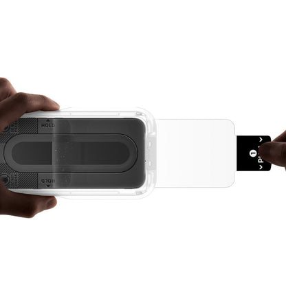 Протектор за екран Spigen GlastR EZ FIT Pro за Nothing Phone (4a), закалено стъкло, пълно залепване, комплект от 2 броя AGL11682