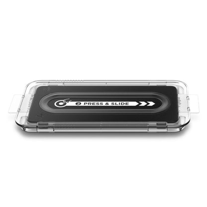 Spigen GlastR EZ FIT Pro Screen Protector for Samsung Galaxy S25 Edge S937, Tempered Glass, Full Glue