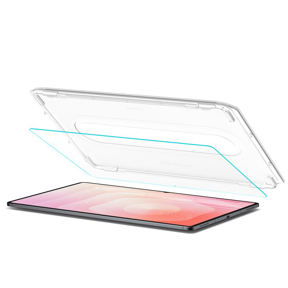 Защитно фолио за екран Spigen GlastR EZ FIT Pro за Samsung Galaxy Tab S11 Ultra, закалено стъкло, Full Glue AGL10200