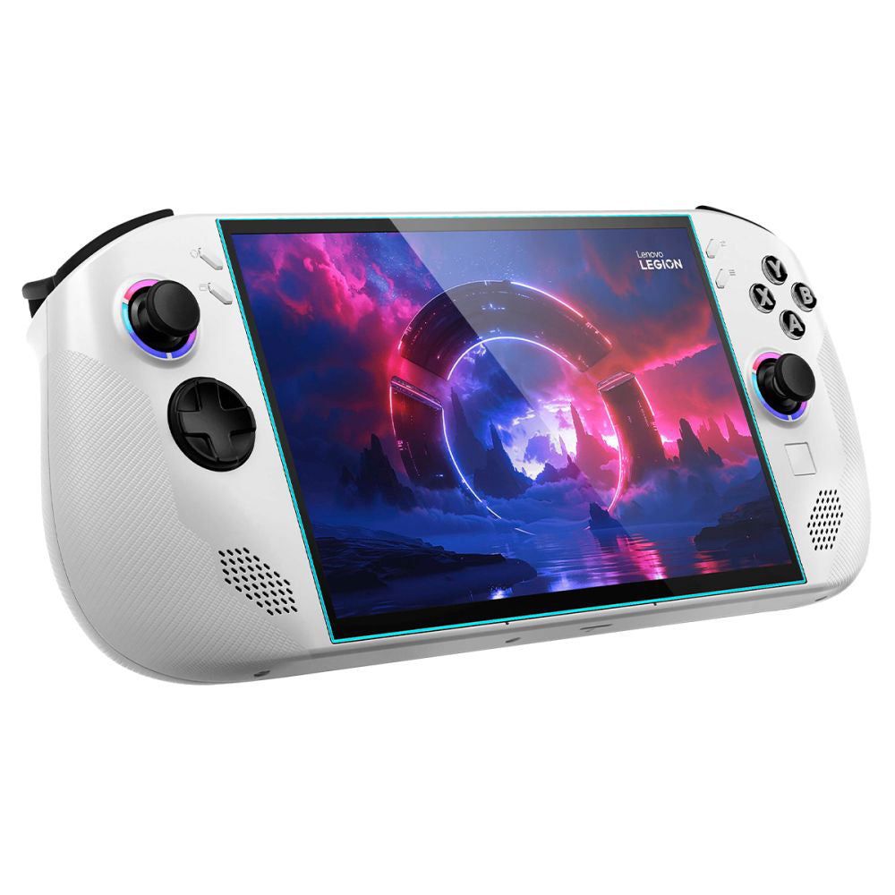 Защитно фолио за екран Spigen GlastR Slim за Lenovo Legion Go S, Закалено стъкло, Пълно лепило, Комплект 2 броя AGL09773