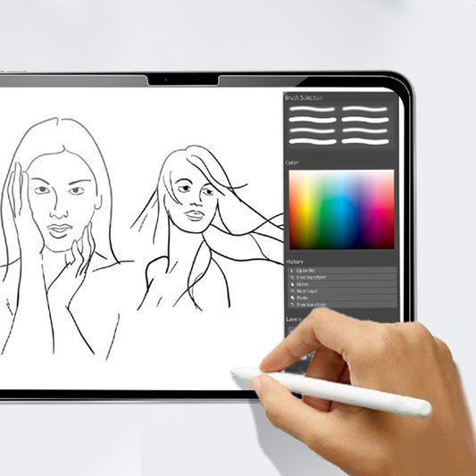 Защитно фолио за екран Techsuit ArmorGlass CrystalHD за Samsung Galaxy Tab S11, закалено стъкло, Full Glue, комплект от 2 броя