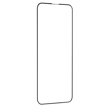Протектор за екран Techsuit M2 за Apple iPhone 17e / 16e / 14 / 13 Pro, закалено стъкло, пълно залепване, 111D, черен