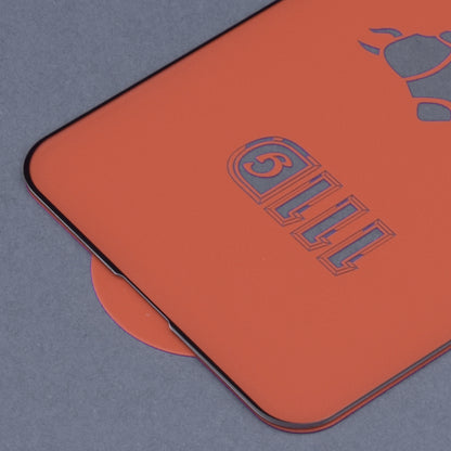 Протектор за екран Techsuit M2 за Apple iPhone 17e / 16e / 14 / 13 Pro, закалено стъкло, пълно залепване, 111D, черен