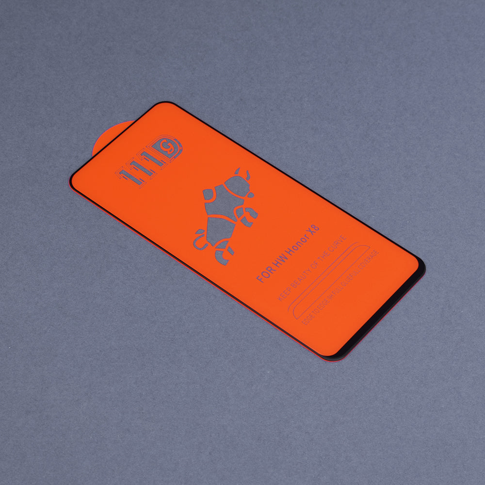 Протектор за екран Techsuit за Huawei nova 13i / nova 12i, закалено стъкло, пълно залепване, 111D, черен