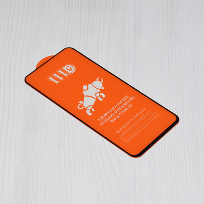 Протектор за екран Techsuit за Motorola Moto G04s / E14 / G24 Power / G04 / G24, закалено стъкло, пълно залепване, 111D, черен