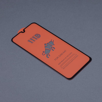 Протектор за екран Techsuit за Samsung Galaxy A40 A405, закалено стъкло, пълно залепване, 111D, черен