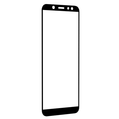 Протектор за екран Techsuit за Samsung Galaxy A6 (2018) A600, закалено стъкло, Full Glue, 111D, черен
