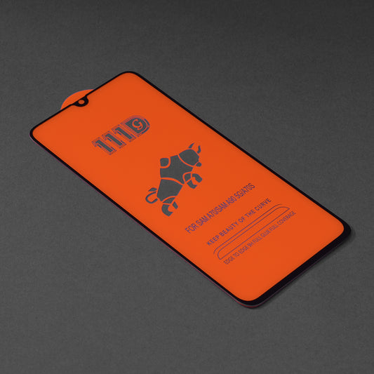 Протектор за екран Techsuit за Samsung Galaxy A70s A707 / A90 5G A908 / A70 A705, закалено стъкло, Full Glue, 111D, черен