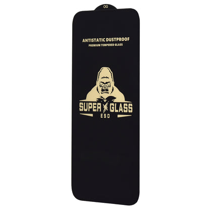 Протектор за екран Techsuit за Samsung Galaxy F12 F127 / A12 Nacho A127 / M02 M022 / M12 M127, закалено стъкло, пълно залепване, черен