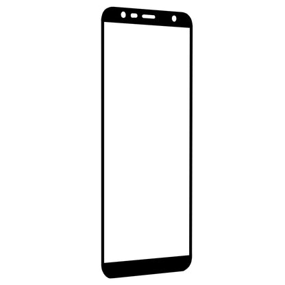 Протектор за екран Techsuit за Samsung Galaxy J6+ J610 / J4 Plus (2018) J415, закалено стъкло, пълно залепване, 111D, черен