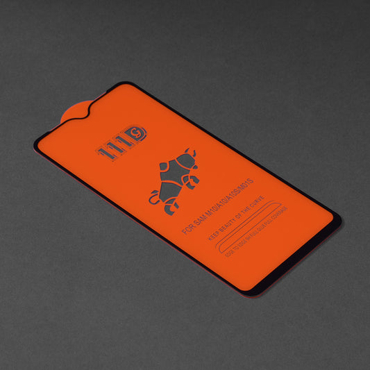 Протектор за екран Techsuit за Samsung Galaxy M01s M017 / A10s A107 / A10 A105 / M10 M105, закалено стъкло, Full Glue, 111D, черен