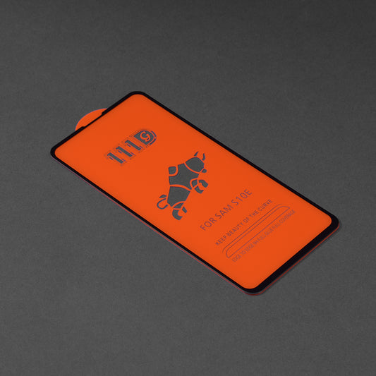 Протектор за екран Techsuit за Samsung Galaxy S10e G970, закалено стъкло, пълно залепване, 111D, черен