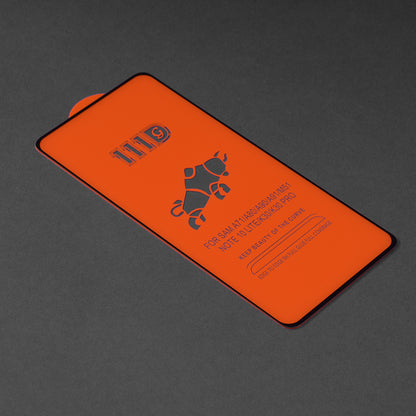 Протектор за екран Techsuit за Xiaomi Poco F3 / Mi 11i, закалено стъкло, Full Glue, 111D, черен