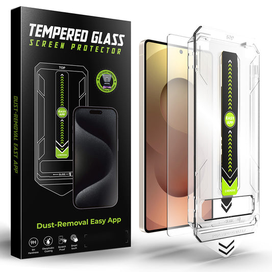 Протектор за екран Techsuit TitanGlass CrystalHD за Samsung Galaxy S25 Ultra S938, закалено стъкло, пълно залепване