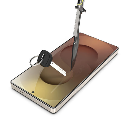 Techsuit TitanGlass CrystalHD Screen Protector for Samsung Galaxy S26 Plus, Tempered Glass, Full Glue