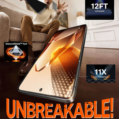 Защитно фолио за екран Torras GlassGo Install Master за Samsung Galaxy S26, закалено стъкло, пълно залепване, прозрачно