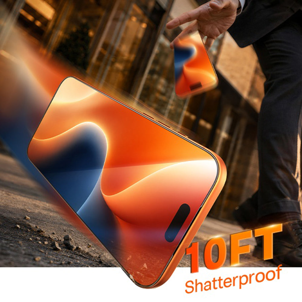 Протектор за екран Torras HD за Apple iPhone 18 Pro Max / 17 Pro Max, закалено стъкло, пълно залепване