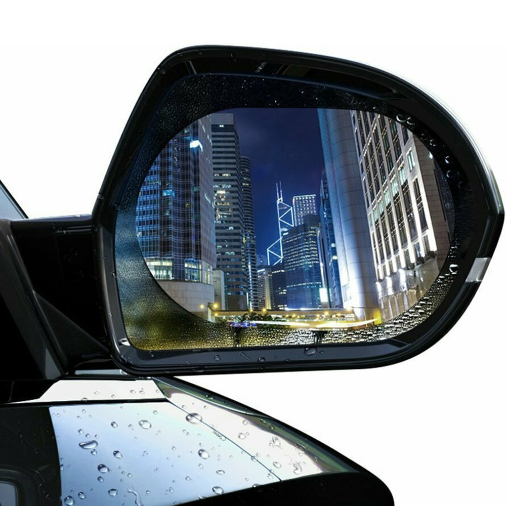 Фолио Огледало Против Дъжд Baseus, 135mm x 95mm, Пластмаса, Комплект 2 броя SGFY-C02