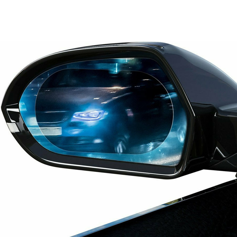 Фолио Огледало Против Дъжд Baseus, 135mm x 95mm, Пластмаса, Комплект 2 броя SGFY-C02